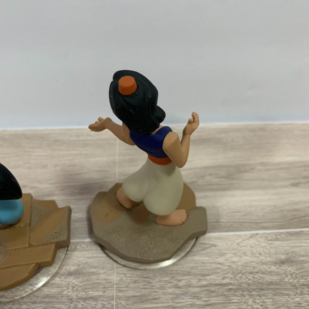Disney Infinity Aladdin And Princess Jasmine Action Figures - Picture 4 of 6